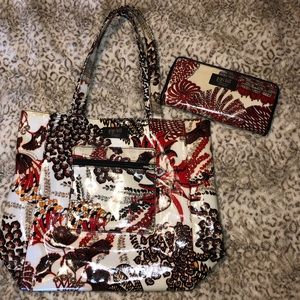 Gigi Hill reversible tote with wallet